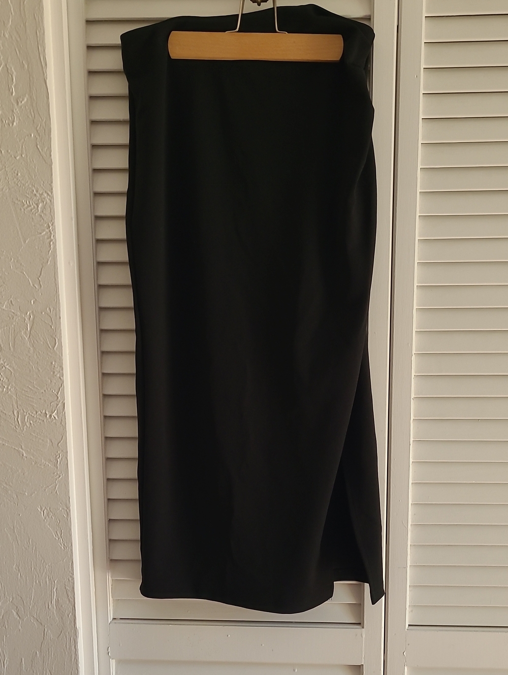 Nordstrom Rack Black Midi Pencil Skirt - Sz S